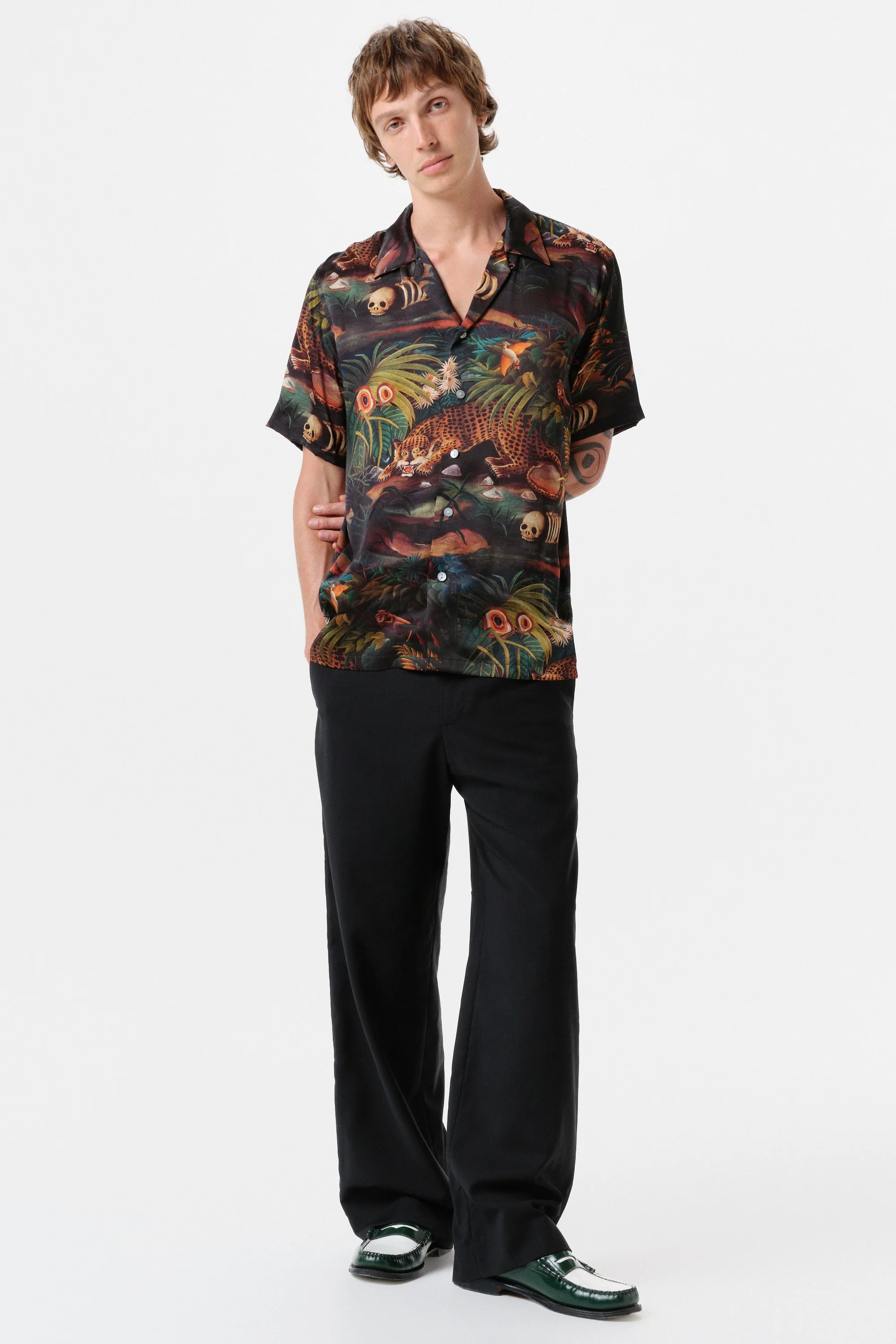 Tシャツ・カットソー ENDLESS JOY SS23 PALM SHIRT (PALMASHIRT_ECRU) Endless Joy Shirts for Men | Online Sale up to 75% off | Lyst